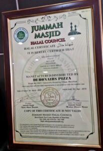 Halaal Certificate Mauritius